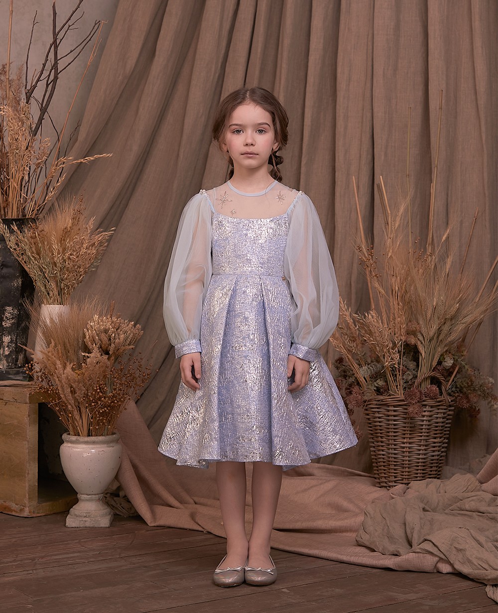 blue brocade dress Oasis Lace Up Mesh Mini Dress • Shop American Threads Women's Trendy Online Boutique Lilac / S / No returns/exchanges main image 1