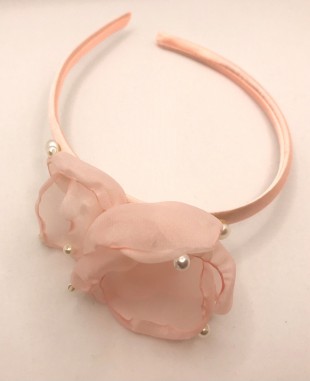 Pink Flower Hairband
