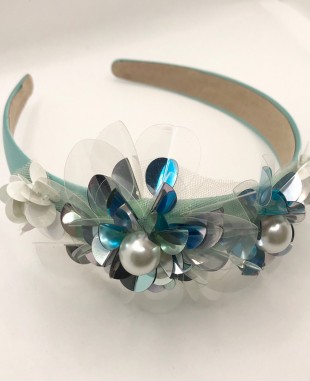 Green Pearl Hairband