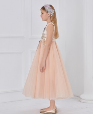 Princess Peach Sleeveless Tuelle Dress
